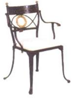 欧式古典风格扶手装饰椅