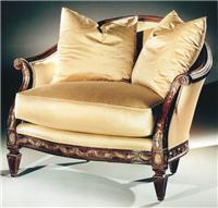 古典风格有扶手单位沙发