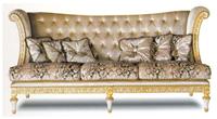 欧式古典风格有扶手三位沙发