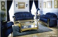 欧式新古典风格有扶手三位沙发