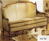 古典风格有扶手三位沙发