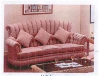 新古典风格有扶手三位沙发