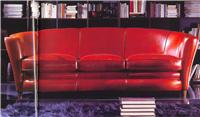 后现代新古典风格有扶手三位沙发