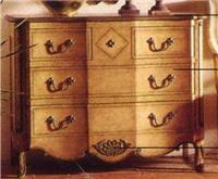 欧式古典风格异形床头柜GAG-0302