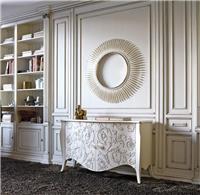 欧式古典风格异形装饰矮柜