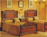 美式古典风格有床尾屏的床CBG-0201