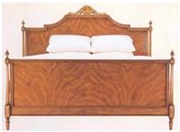 美式古典风格有床尾屏的床CBG-0403