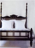 古典风格有床尾屏的床CBG-0306