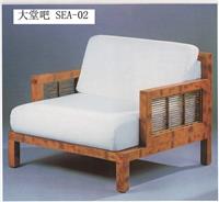 后现代新古典风格有扶手单位沙发YQX-0395