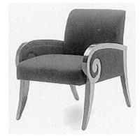 美式新古典风格扶手书椅YQX-0358