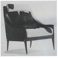 后现代新古典风格扶手休闲椅YQX-0661