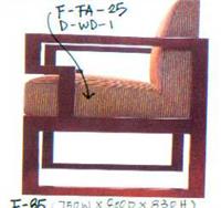 后现代新古典风格扶手餐椅YQX-0751