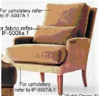 美式新古典风格有扶手单位沙发YQX-0455
