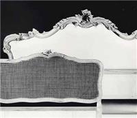 美式古典风格有床尾屏的床CBG-0016