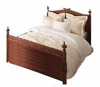 美式新古典风格有床尾屏的床CBG-0035