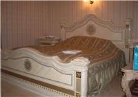 美式古典风格有床尾屏的床CBG-0109