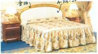 美式古典风格无床尾屏的床CBG-01113