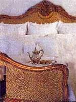 美式古典风格有床尾屏的床CBG-0209