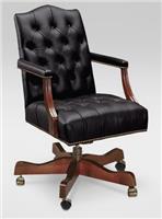 美式新古典风格扶手书椅YX-0114