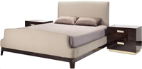美式新古典风格有床尾屏的床HF-10068