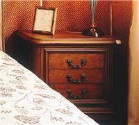 美式新古典风格方形床头柜HF-100128