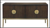 美式新古典风格方形装饰矮柜HF-100160