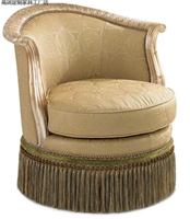美式古典风格无扶手妆椅HF-100450