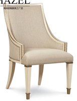 美式新古典风格扶手书椅HF-100459