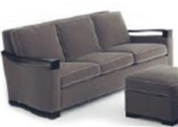 美式新古典风格有扶手三位沙发HF-100533