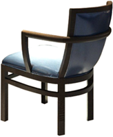 后现代新古典风格扶手休闲椅HF-100948