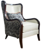 新古典风格扶手休闲椅HF-1001089