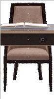 新古典风格无扶手书椅HF-1001100
