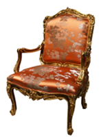 美式古典风格扶手装饰椅HF-1001209