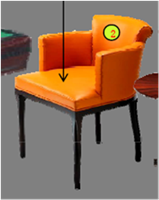现代风格扶手休闲椅HF-1001212