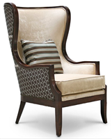 美式新古典风格扶手休闲椅HF-1001264