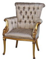 美式古典风格扶手装饰椅HF-1001398