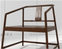 新中式风格扶手椅HF-1001401