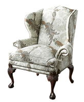 美式新古典风格扶手休闲椅HF-1001473