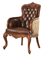 美式古典风格扶手休闲椅HF-1001488
