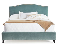 后现代新古典风格只有床屏的床