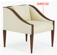 美式新古典风格扶手休闲椅HF-1003027
