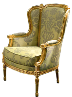 美式古典风格扶手装饰椅HF-1001881