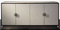 后现代新古典风格方形装饰矮柜HF-1001675