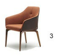 后现代新古典风格扶手餐椅HF-1001721