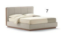 现代风格只有床屏的床HF-1001724