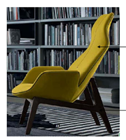 后现代新古典风格扶手休闲椅HF-1001738