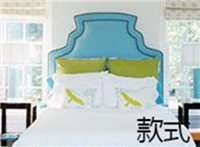现代简约风格只有床屏的床HF-1002092