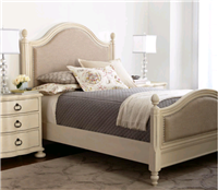 美式新古典风格有床尾屏的床HF-1002990