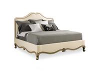 欧式新古典风格只有床屏的床HF-1002102