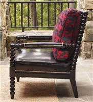 美式新古典风格扶手休闲椅HF-1001904